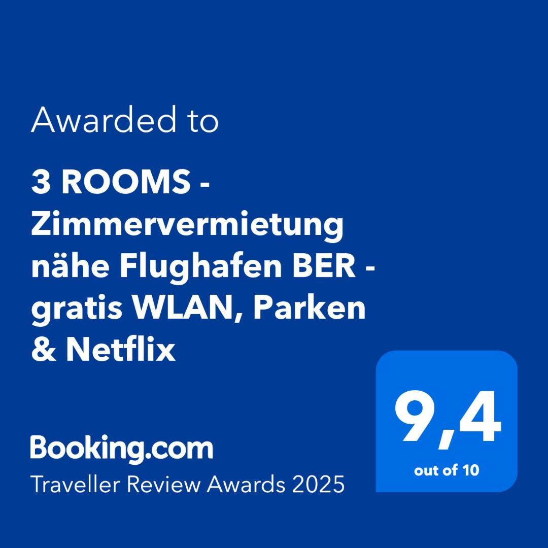 Privatunterkunft 3 - Zimmervermietung Naehe Flughafen Ber - Gratis Wlan, Parken & Netflix *